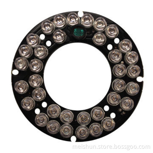 36-piece LED large lens 75mm CCTV camera IR board